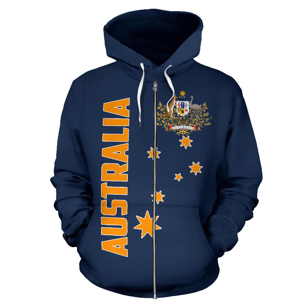 zip-up-hoodie-australian-coat-of-arms-hoodie-southern-cross-australia-unisex