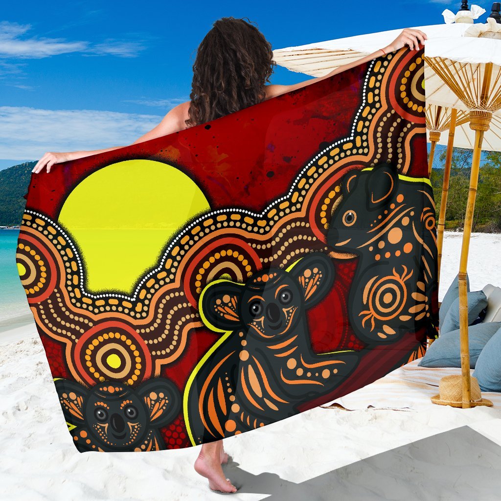 aboriginal-sarong-indigenous-red-koala