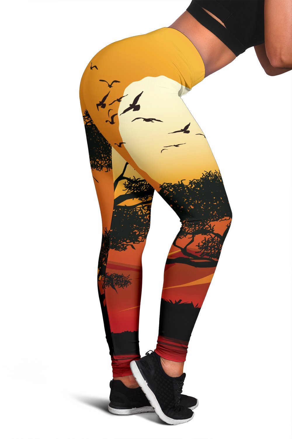 womens-leggings-sunset-and-tree-in-australia