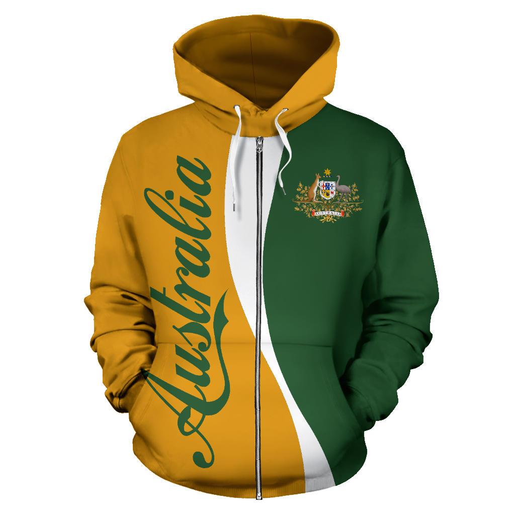 zip-up-hoodie-australian-coat-of-arms-hoodie-wave-version-unisex