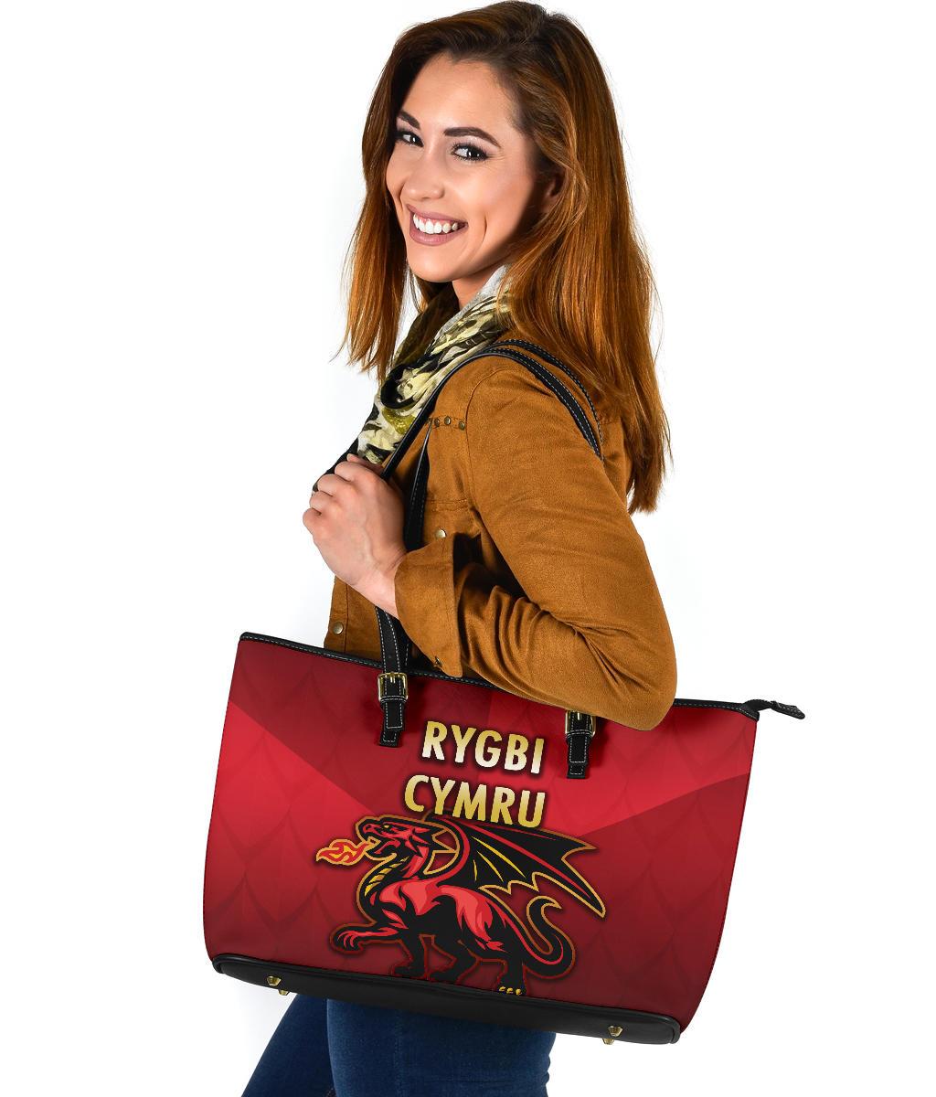 wales-rugby-large-leather-tote-bag-simple-style