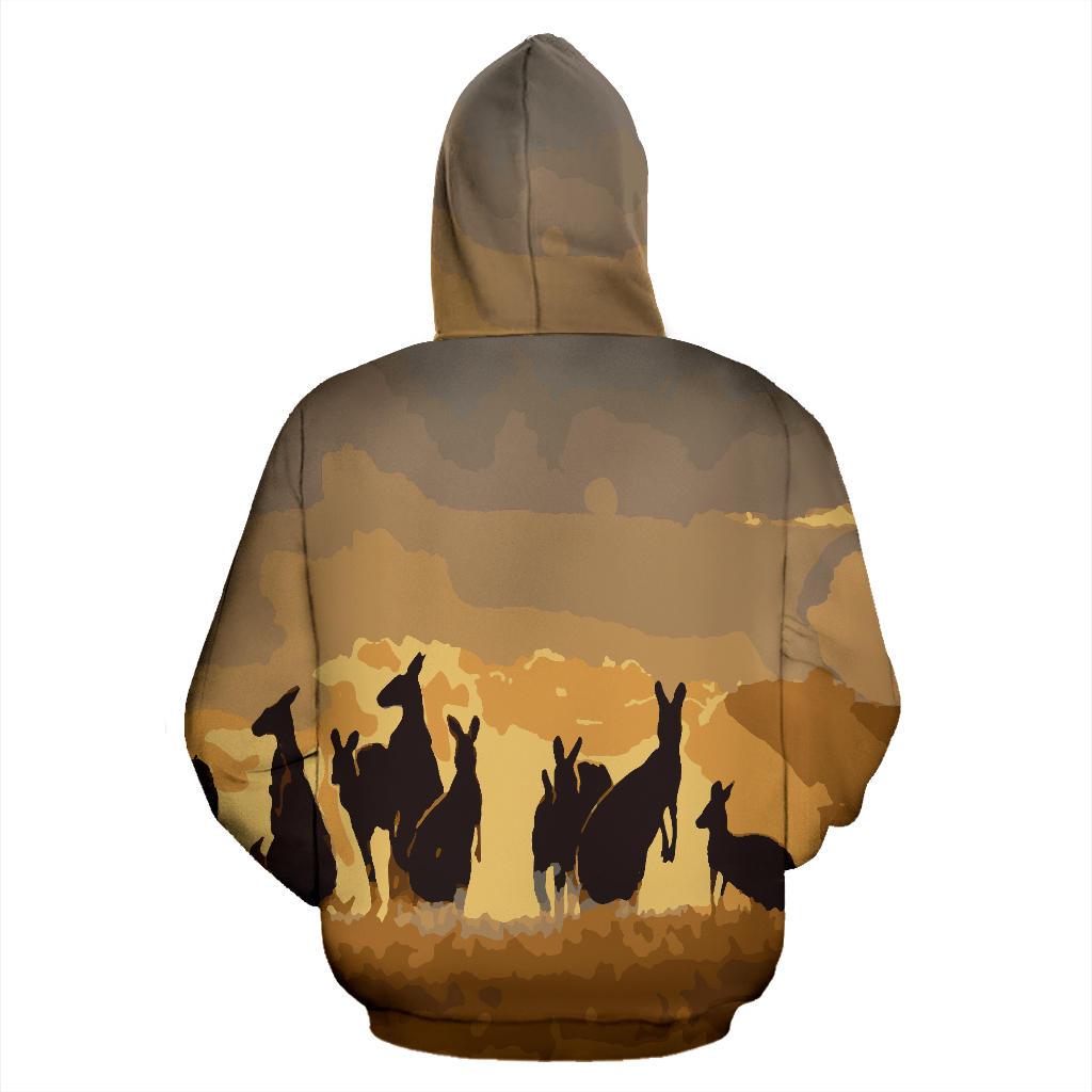 zip-up-hoodie-kangaroo-hoodie-family-sunset-painting-ver02a