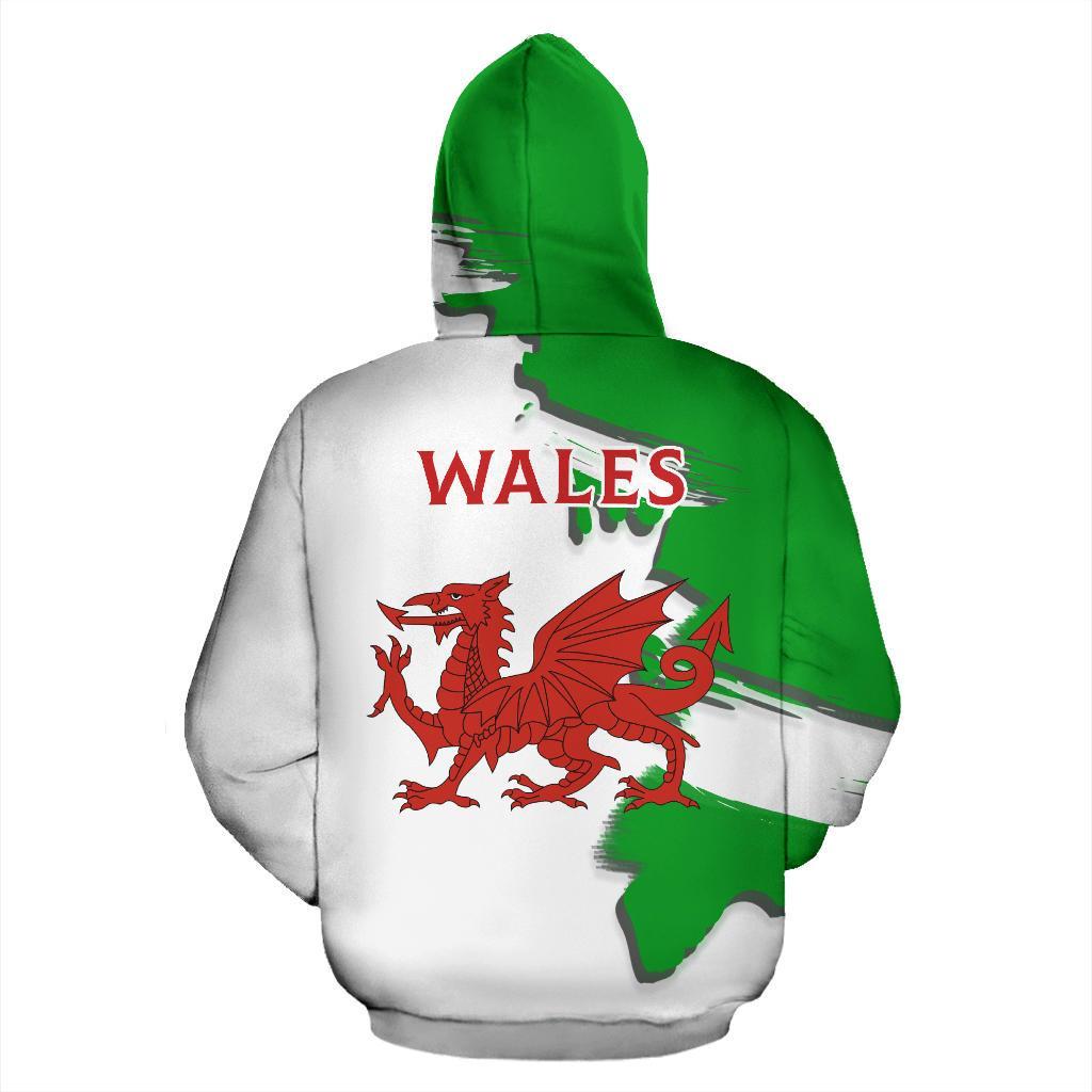 wales-coat-of-arms-unique-zip-hoodie-scratch-style