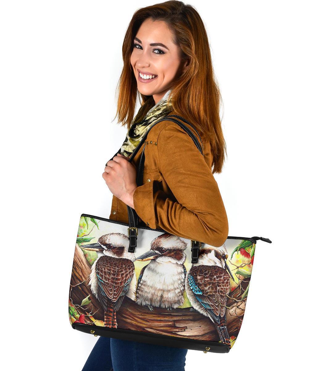 large-leather-tote-bag-kookaburra-with-waratah