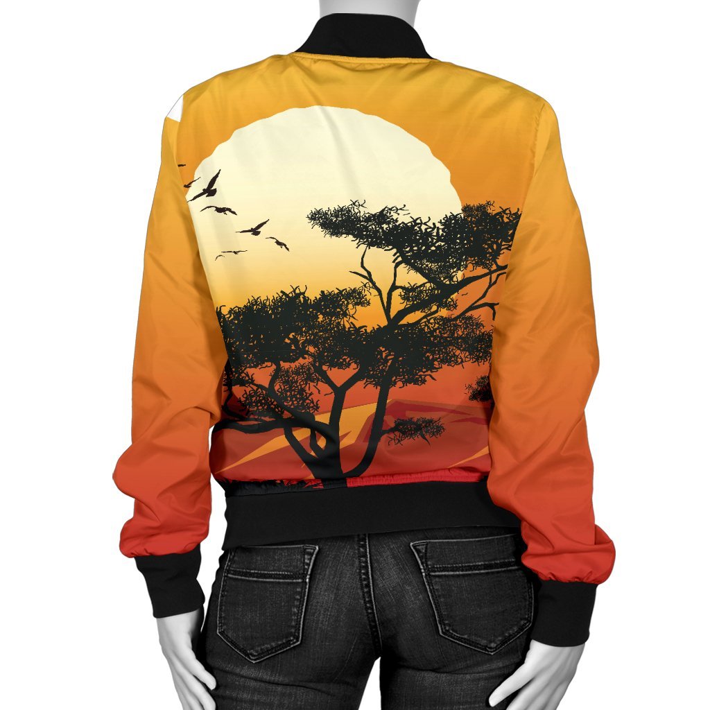 womens-bomber-jacket-sunset-and-tree-in-australia