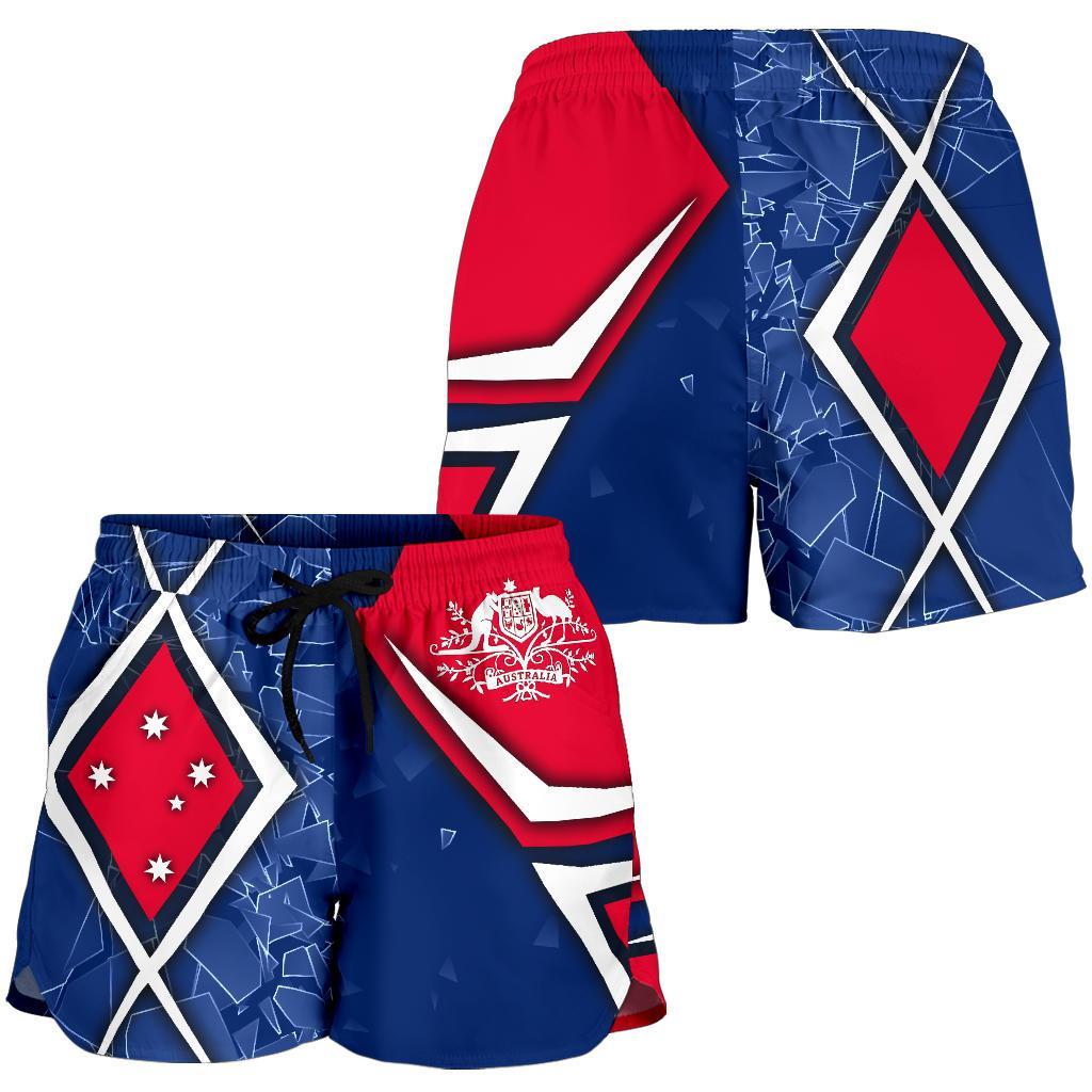 Women's Shorts - Aussie Flag - Vibe Hoodie