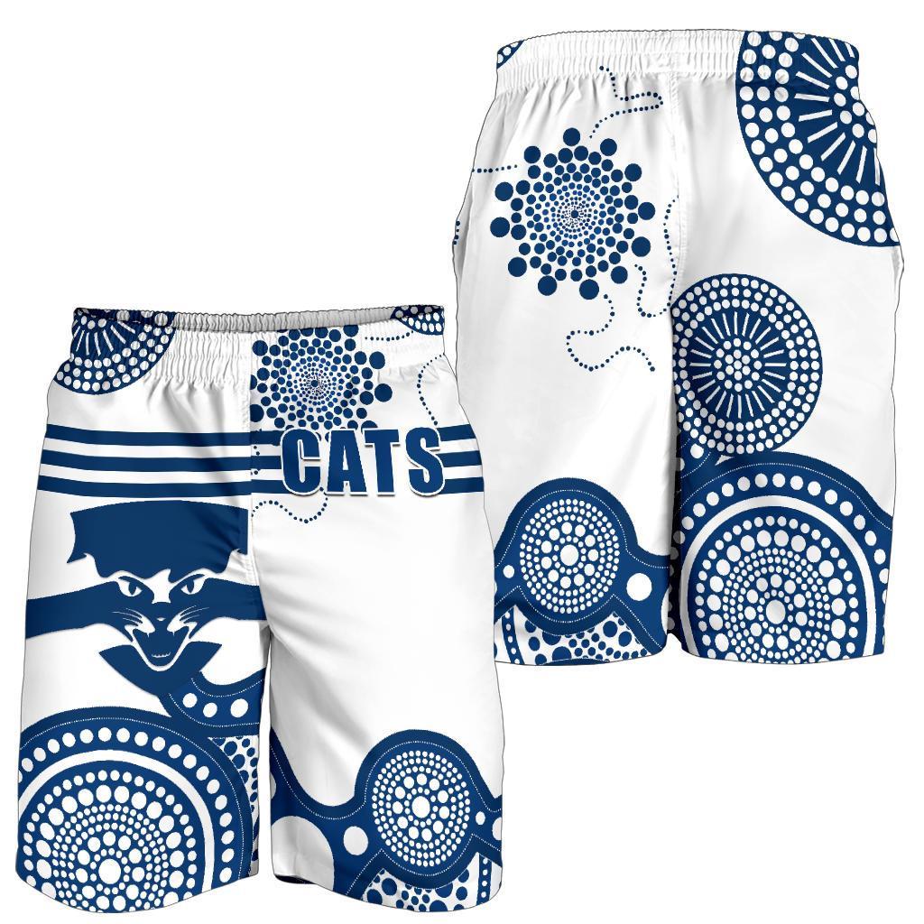 combo-polo-shirt-and-men-short-cats-geelong-indigenous-1