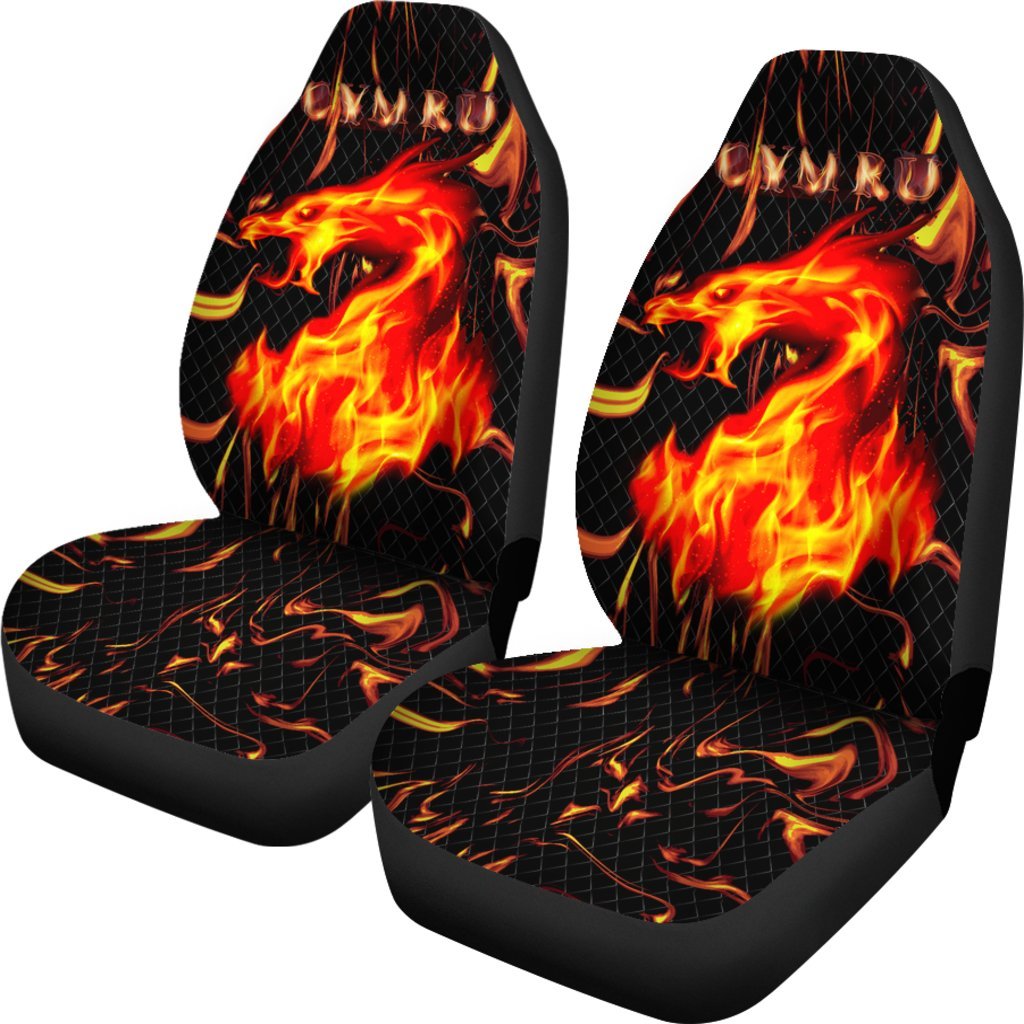 wales-dragon-in-flame-car-seat-covers