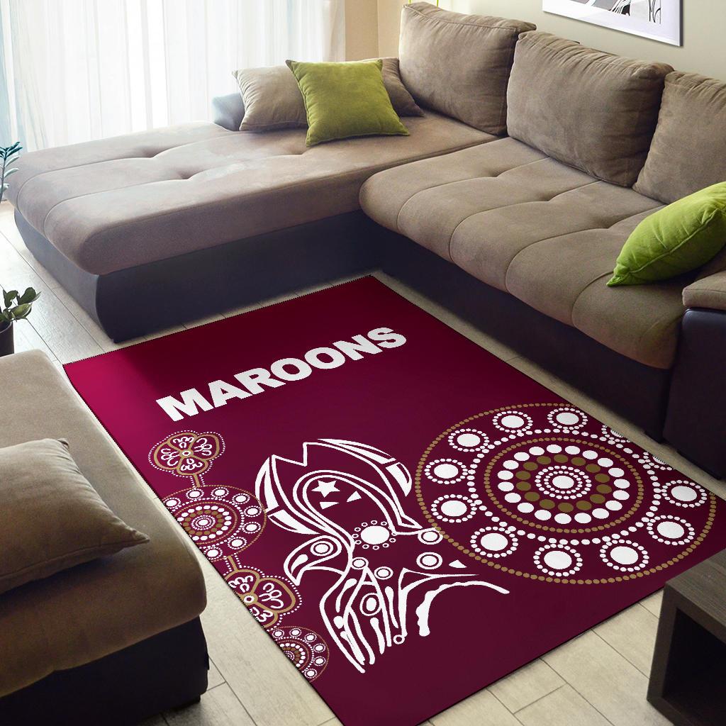 queensland-area-rug-maroons-simple-indigenous