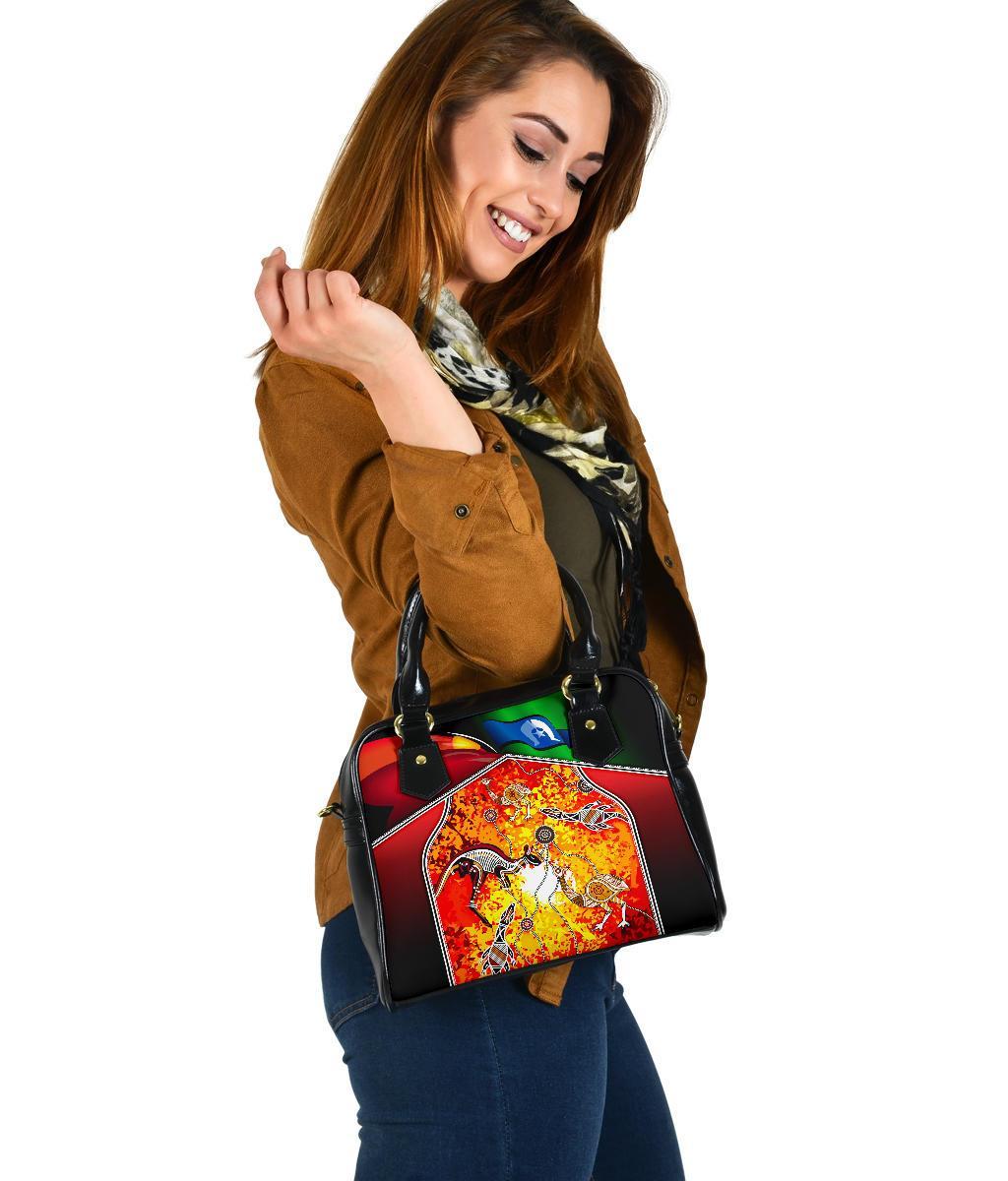 Indigenous Shoulder Handbag  - Naidoc Week Always Will Be - Vibe Hoodie