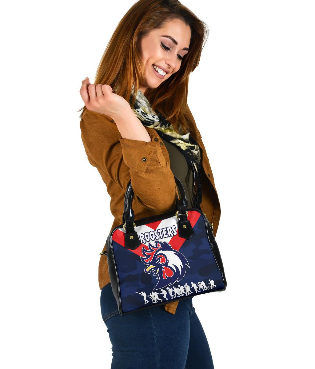 Sydney Shoulder Handbag Roosters Anzac Style - Vibe Hoodie