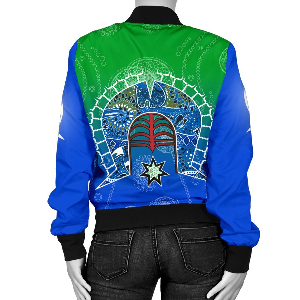 womens-bomber-jacket-torres-strait-symbol-with-aboriginal-patterns