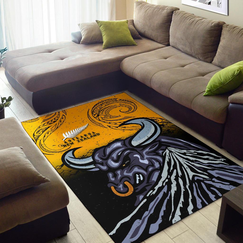 new-zealand-maori-area-rug-taranaki-bull