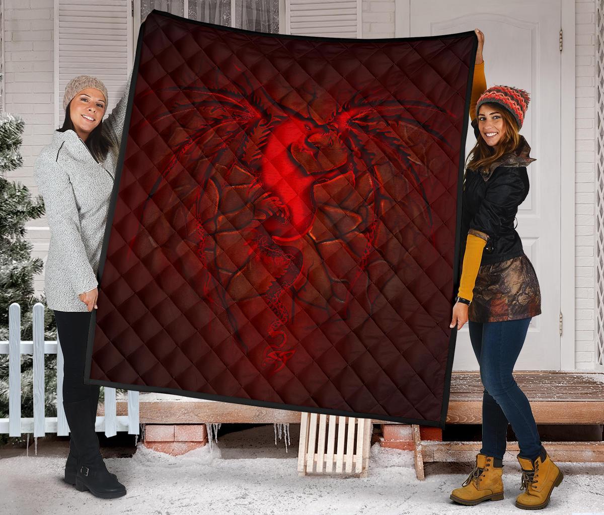 wales-premium-quilt-welsh-dragon-lava