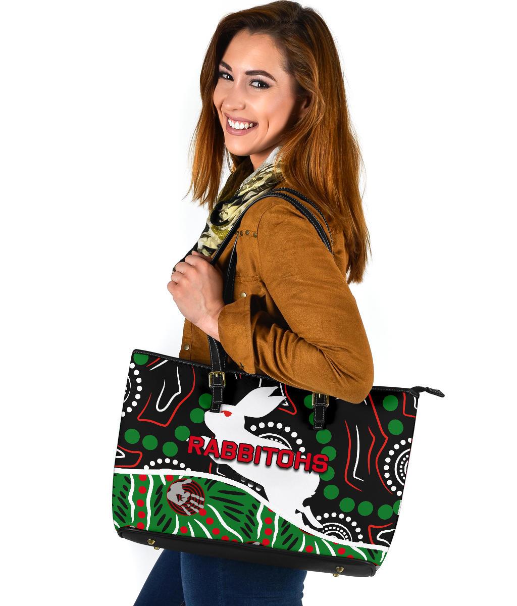 rabbitohs-large-leather-tote-bag-aboriginal