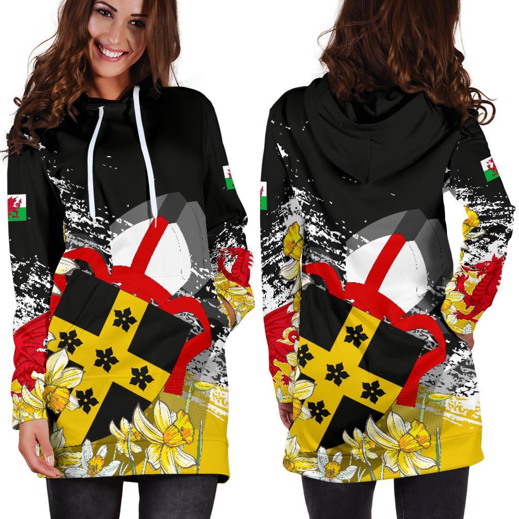 wales-hoodie-dress-saint-david-dragon-flag-special-women