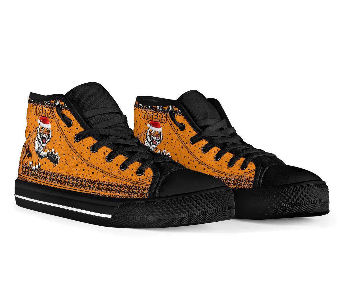 wests-christmas-high-top-shoe-tigers-unique-vibes-orange