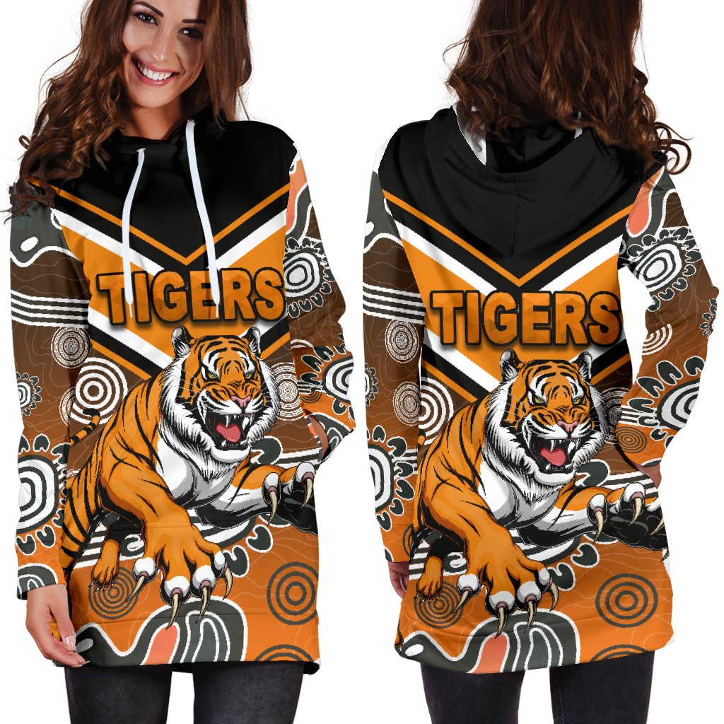 wests-womens-hoodie-dress-tigers-indigenous