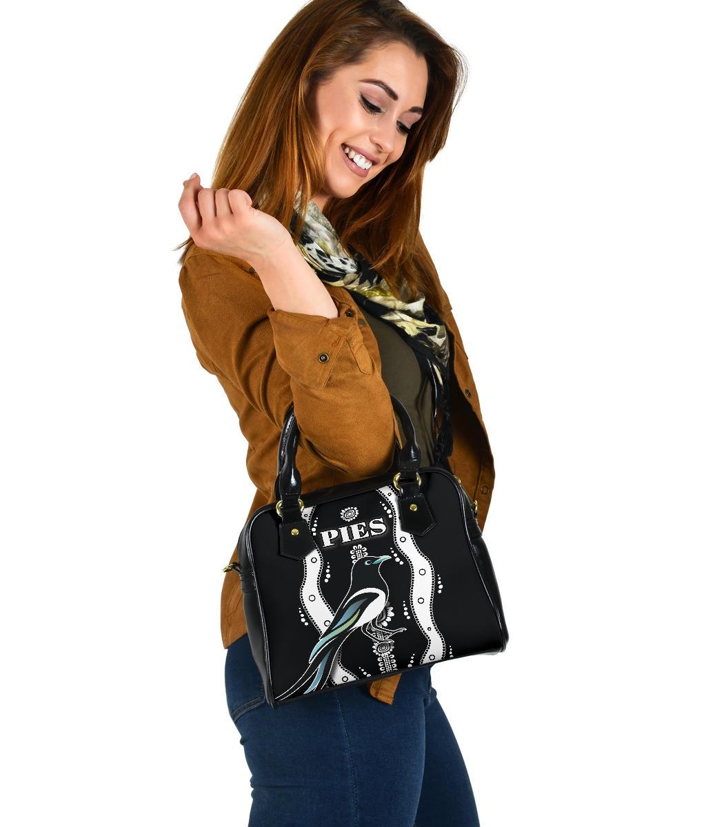 Collingwood Shoulder Handbag Pies Indigenous - Black - Vibe Hoodie