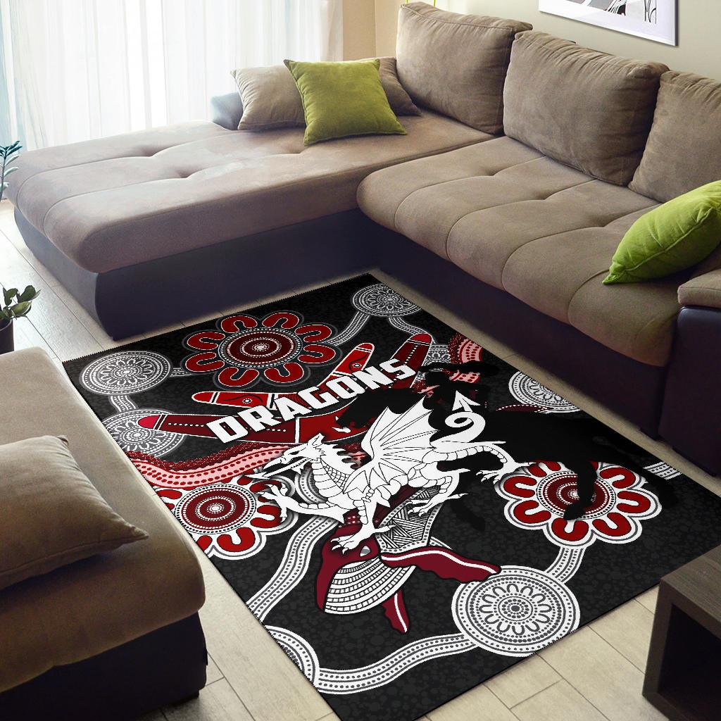 dragons-area-rug-st-george-indigenous-black