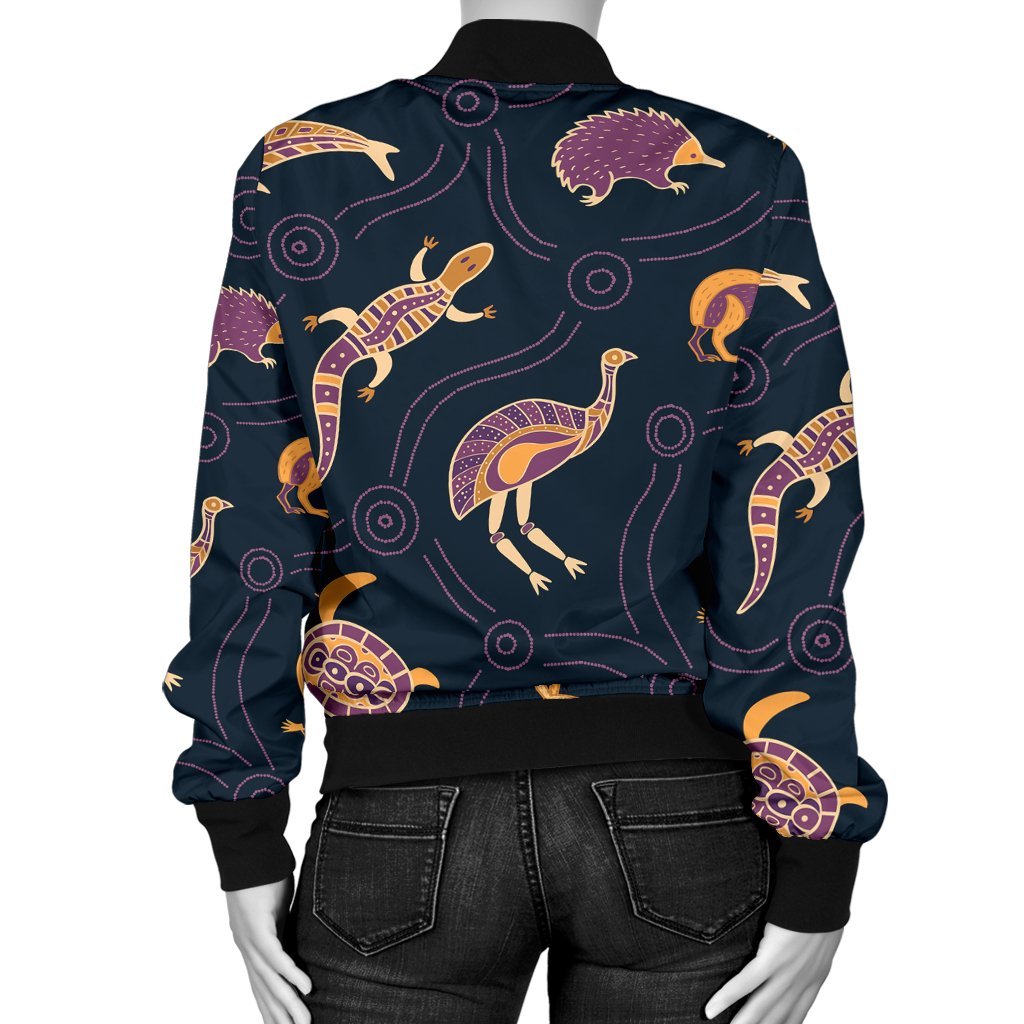 womens-bomber-jacket-indigenous-animals-patterns