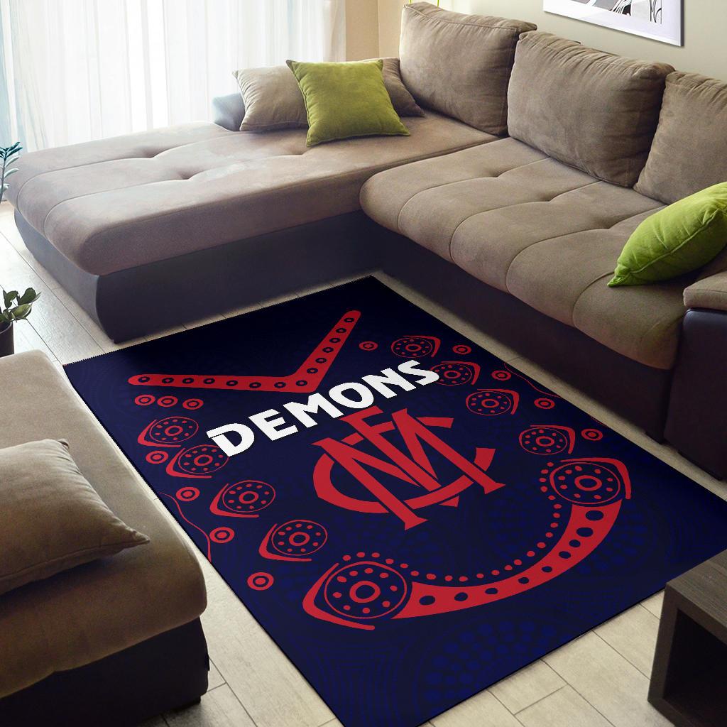 melbourne-demons-indigenous-area-rug-football