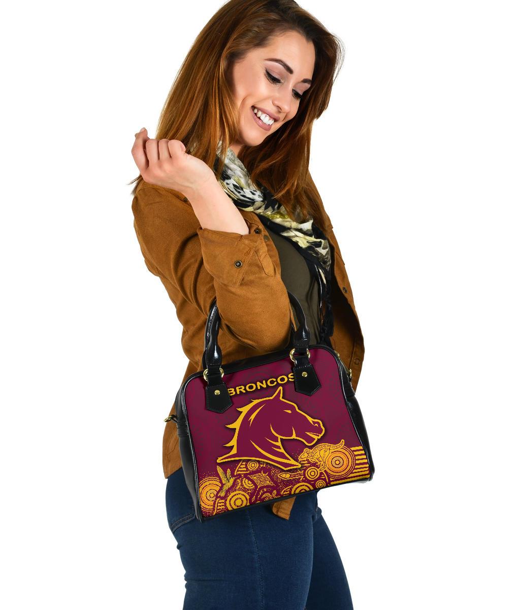 Brisbane Shoulder Handbag Broncos Indigenous - Vibe Hoodie