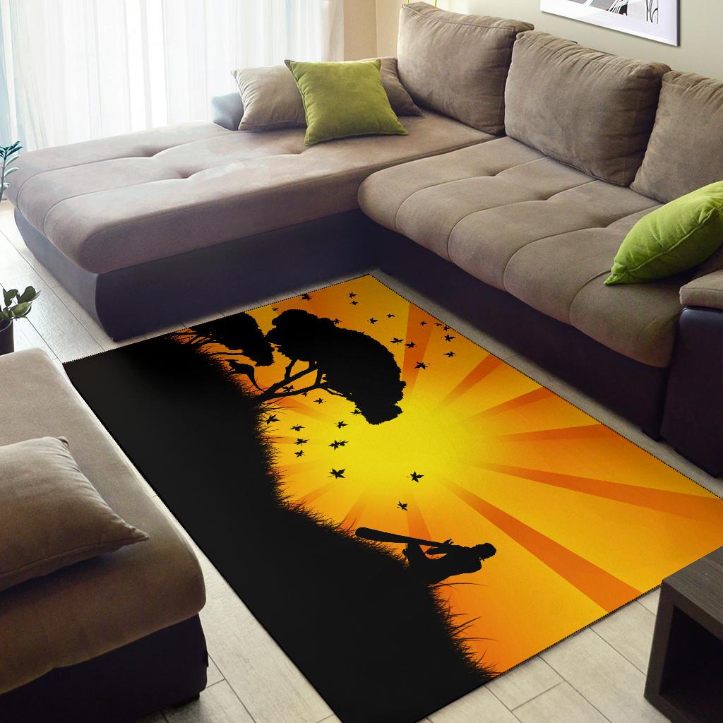 area-rug-didgeridoo-australia-rug-sunset-landscape-art