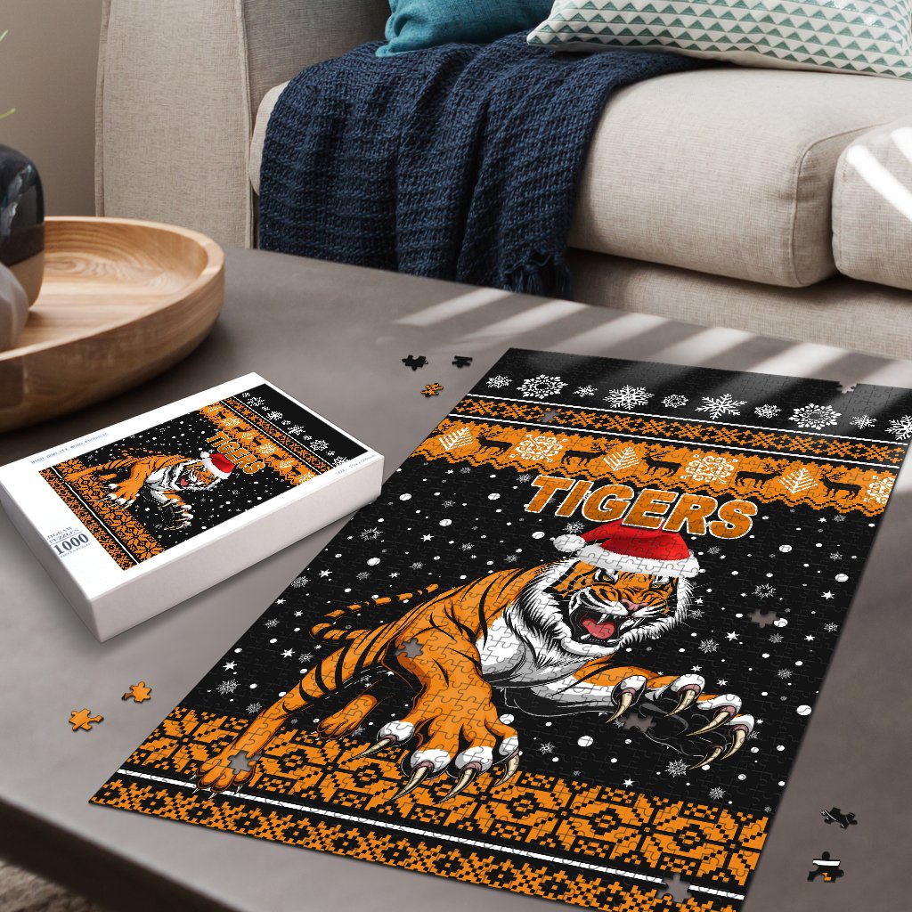 wests-christmas-premium-wood-jigsaw-puzzle-vertical-tigers-unique-vibes-black