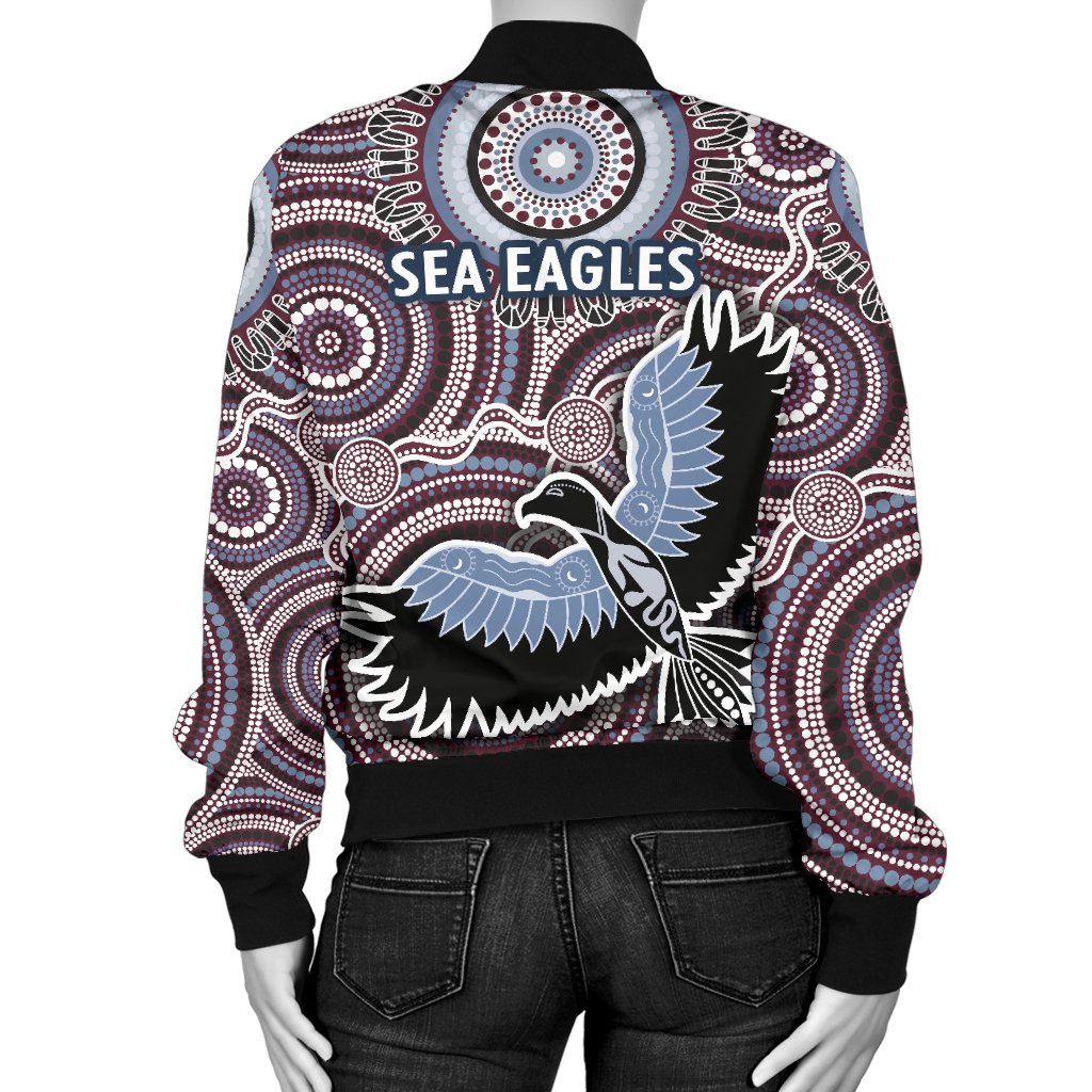 warringah-womens-bomber-jacket-sea-eagles-indigenous