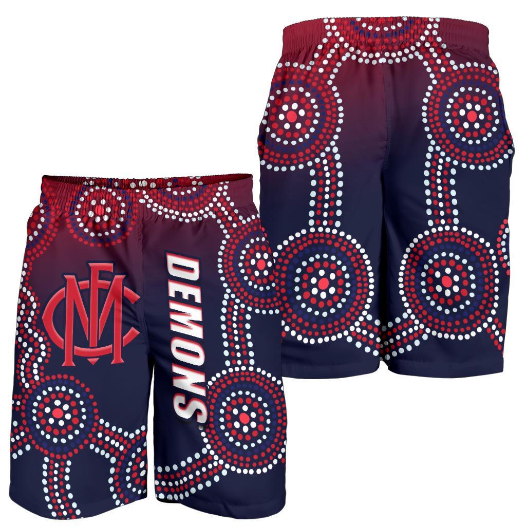 combo-polo-shirt-and-men-short-demons-indigenous-melbourne-fancy