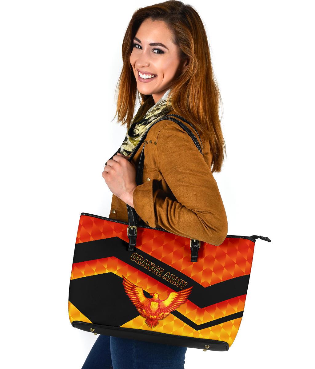 orange-army-large-leather-tote-bag-cricket-sporty-style