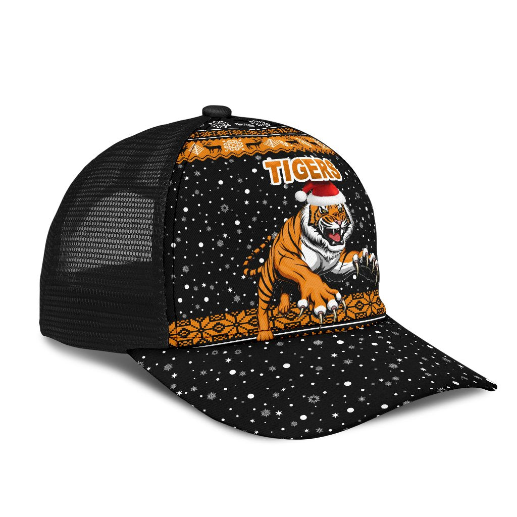 wests-christmas-mesh-back-cap-tigers-unique-vibes-black