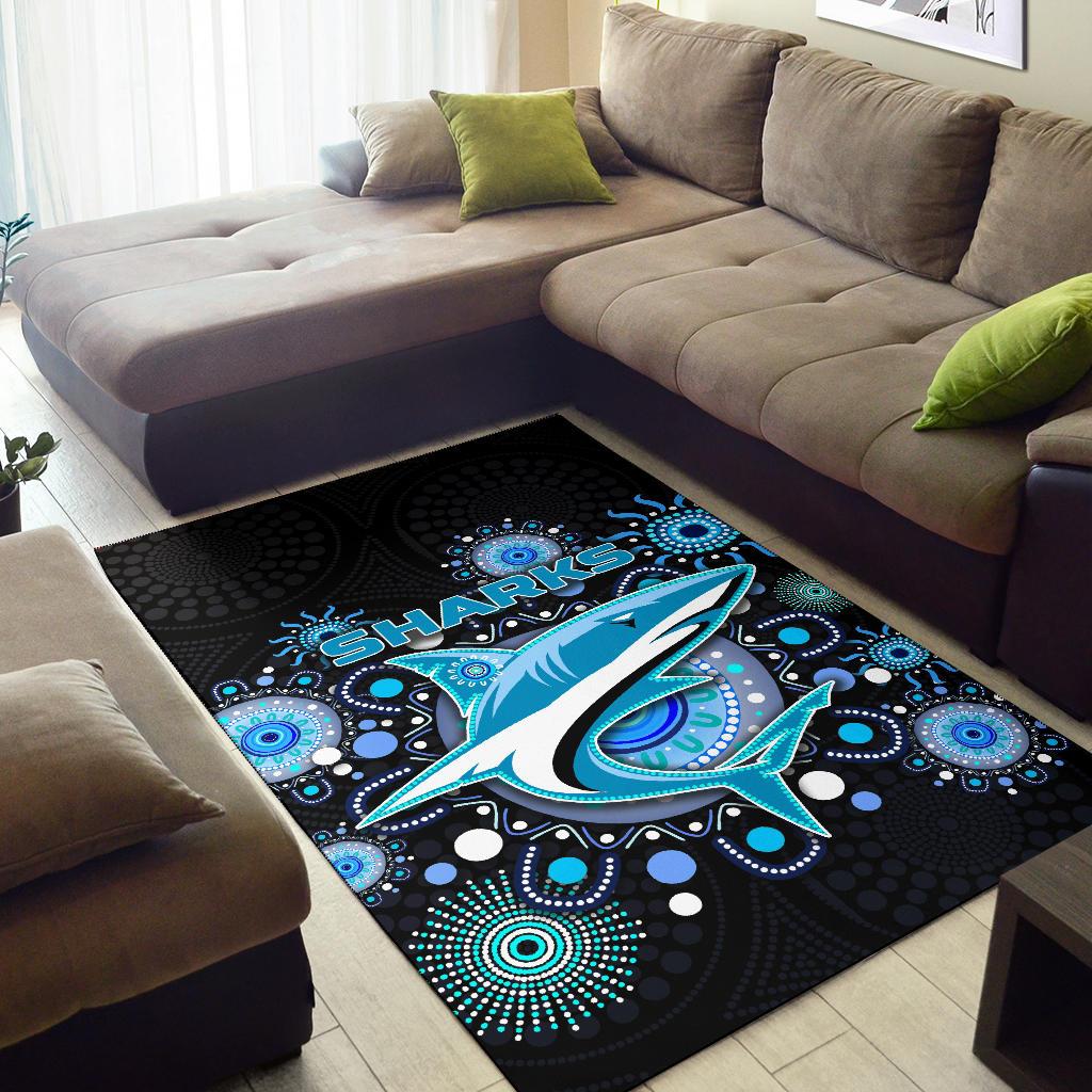 cronulla-area-rug-sharks-indigenous