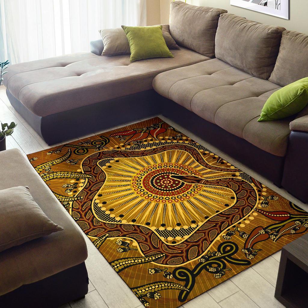 area-rug-australian-aboriginal-snake-rainbow-serpent