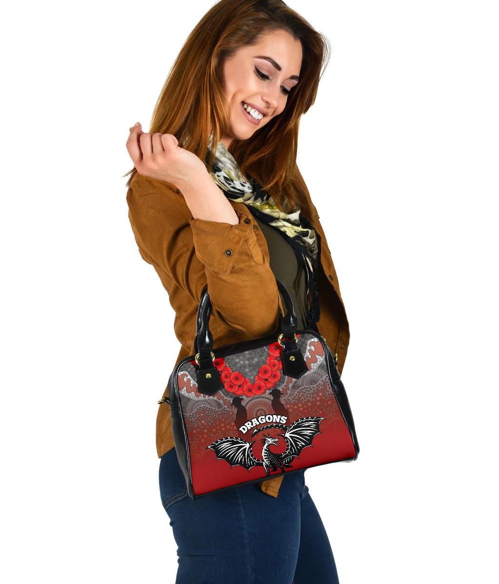 Dragons Shoulder Handbag St. George Anzac Day - Vibe Hoodie