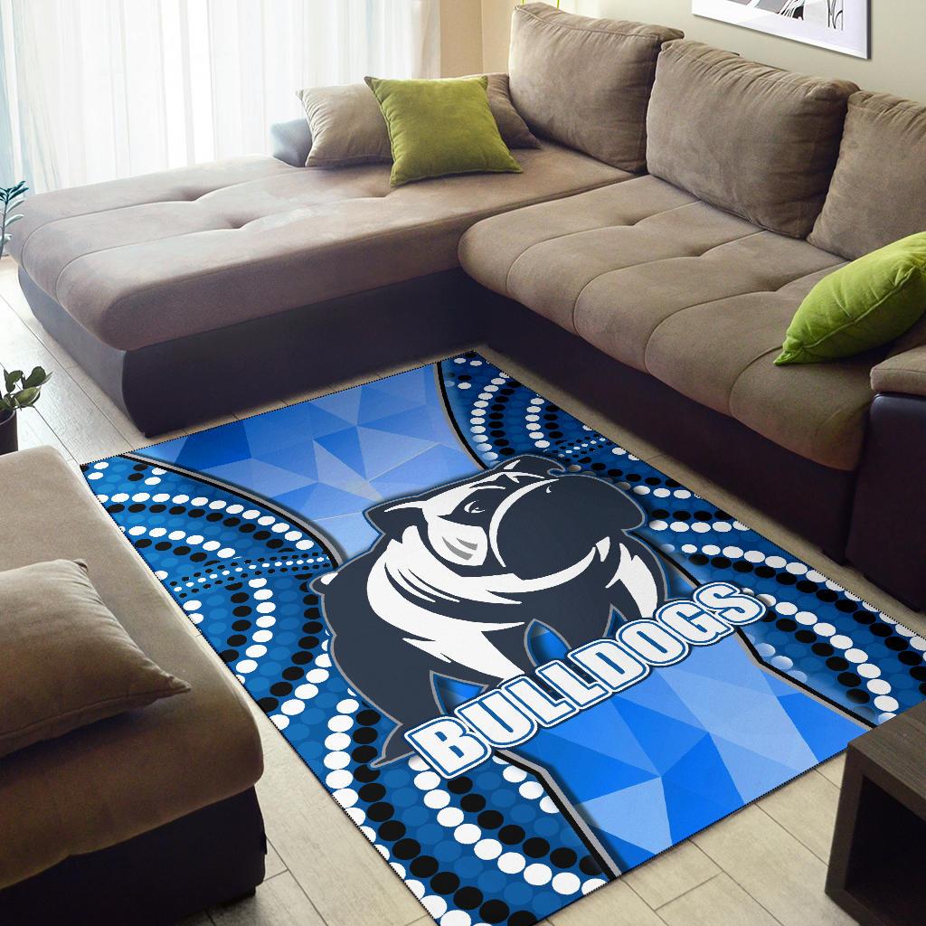 bulldogs-area-rug-indigenous-snappy