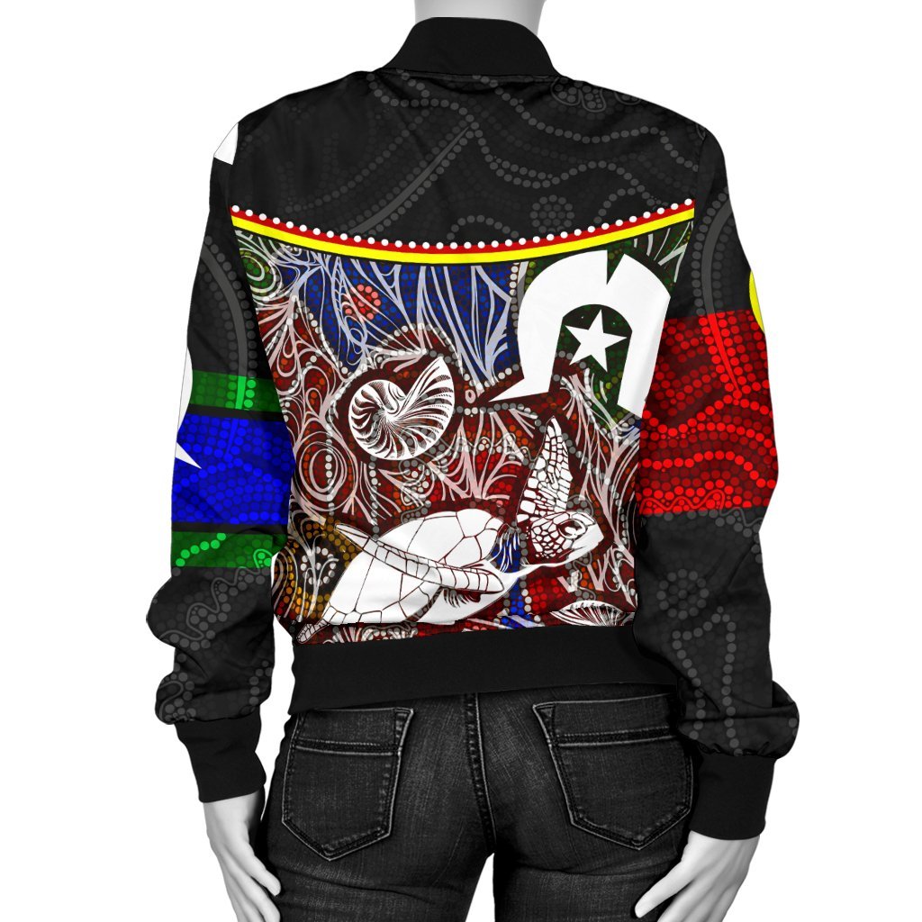 womens-bomber-jacket-aboriginal-dot-in-naidoc-week-style