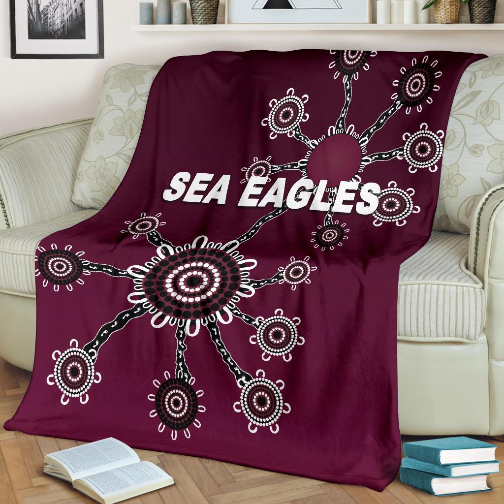 warringah-premium-blanket-sea-eagles-simple-indigenous