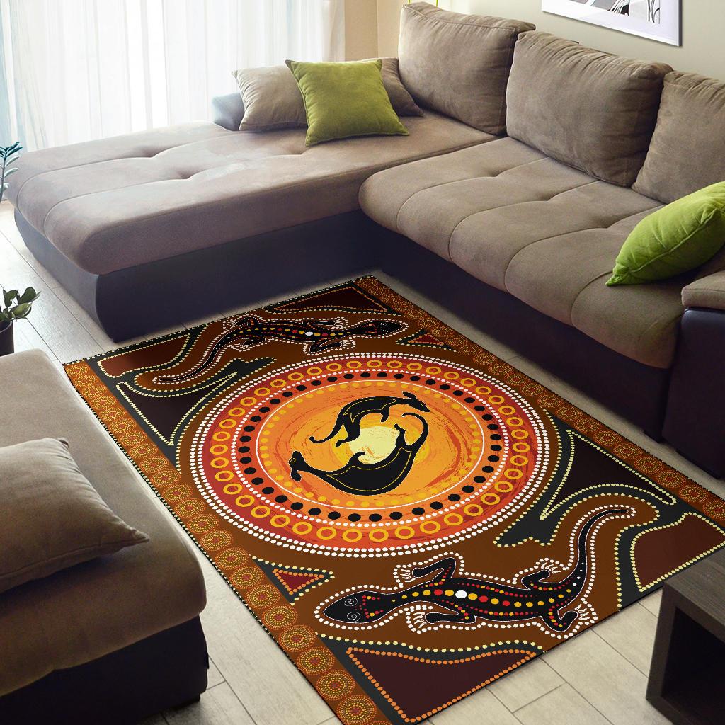 aboriginal-area-rug-lizard-kangaroo-dot-patterns