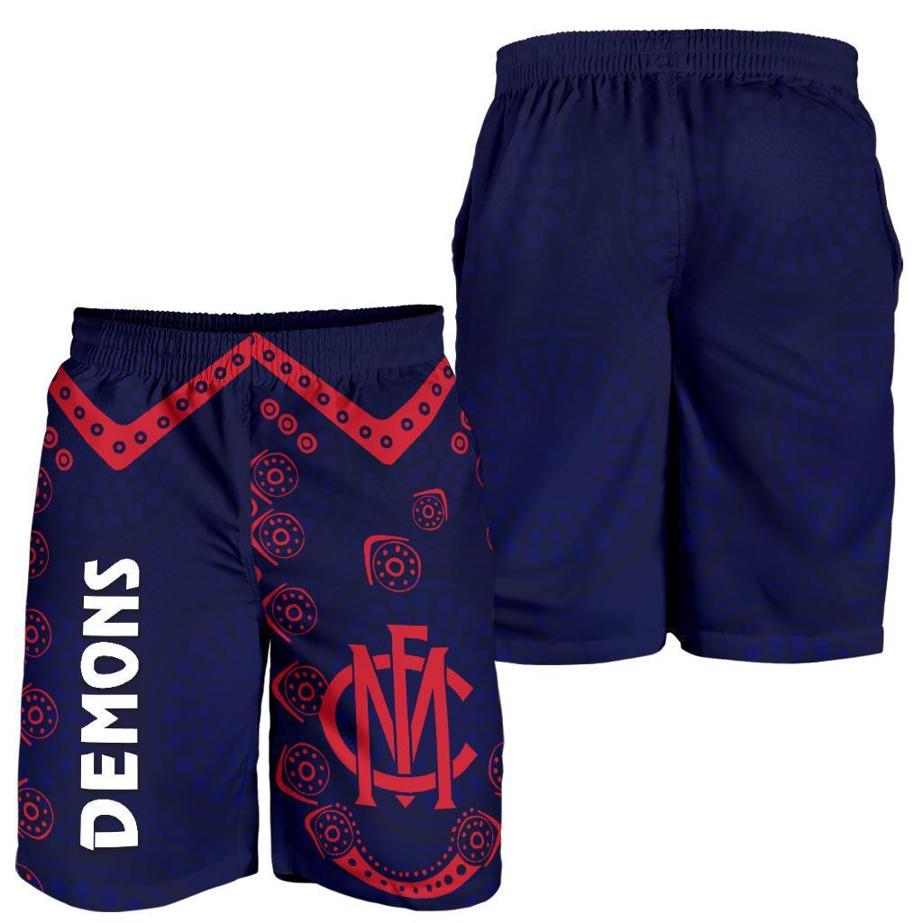 combo-polo-shirt-and-men-short-melbourne-demons-indigenous-football