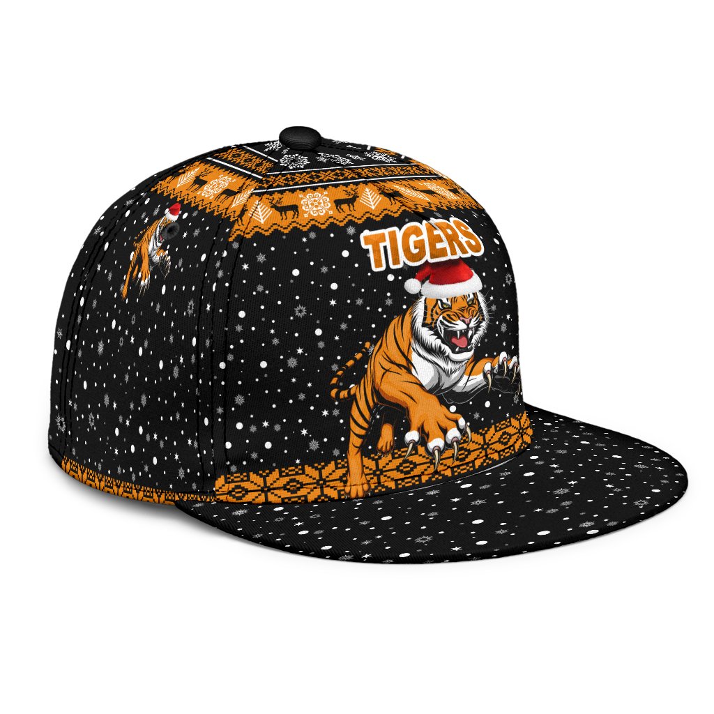 wests-christmas-snapback-hat-tigers-unique-vibes-black