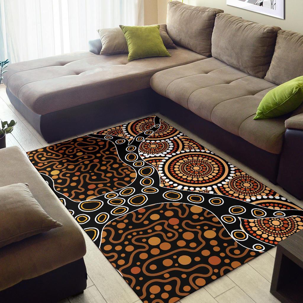 area-rug-aboriginal-dot-art-painting-with-tree