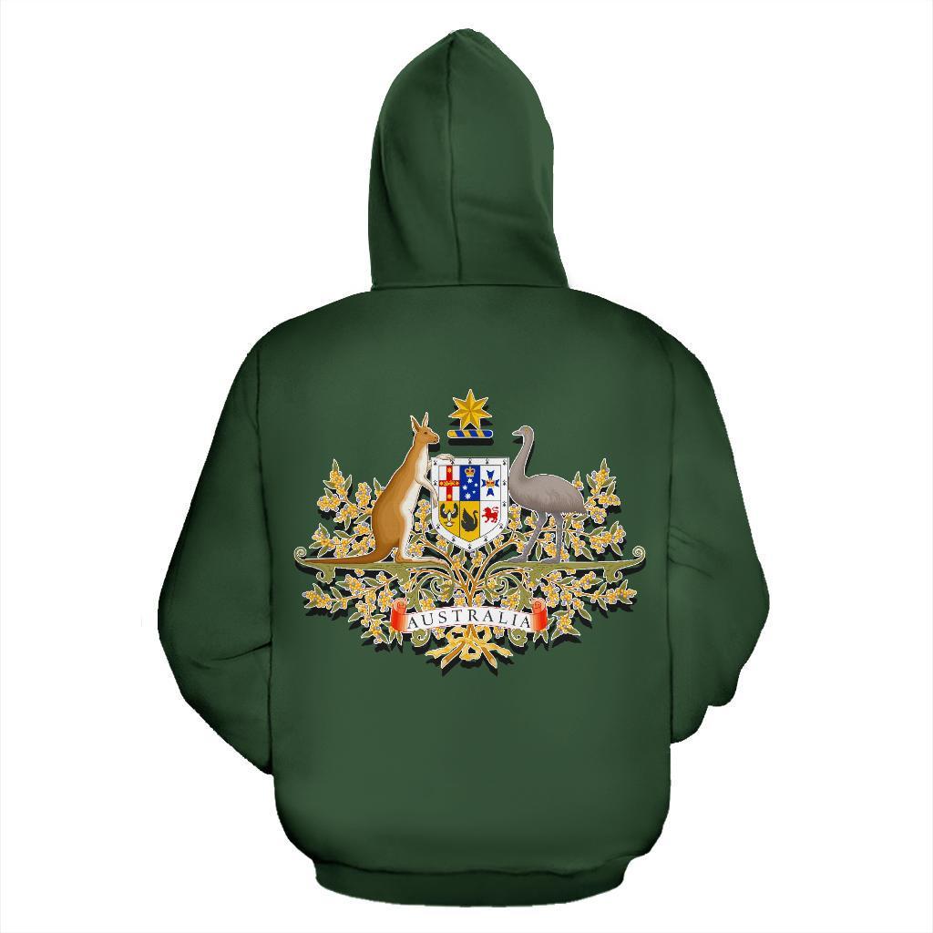 zip-up-hoodie-australia-coat-of-arms-hoodie-warrior-style-unisex