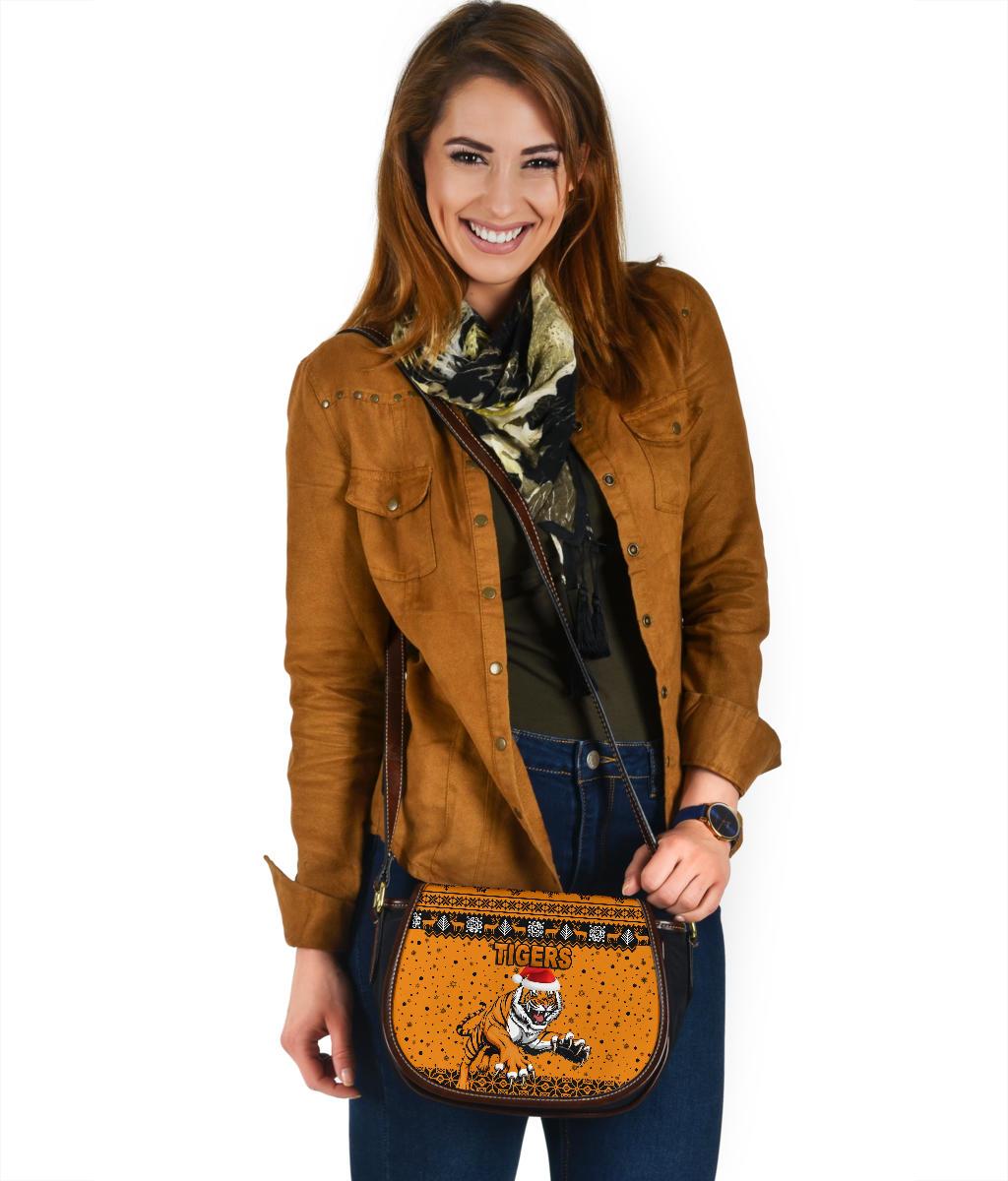 wests-christmas-leather-saddle-bag-tigers-unique-vibes-orange