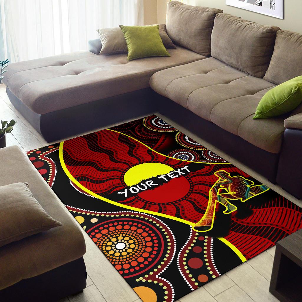 custom-area-rug-australia-aboriginal-dots-with-didgeridoo