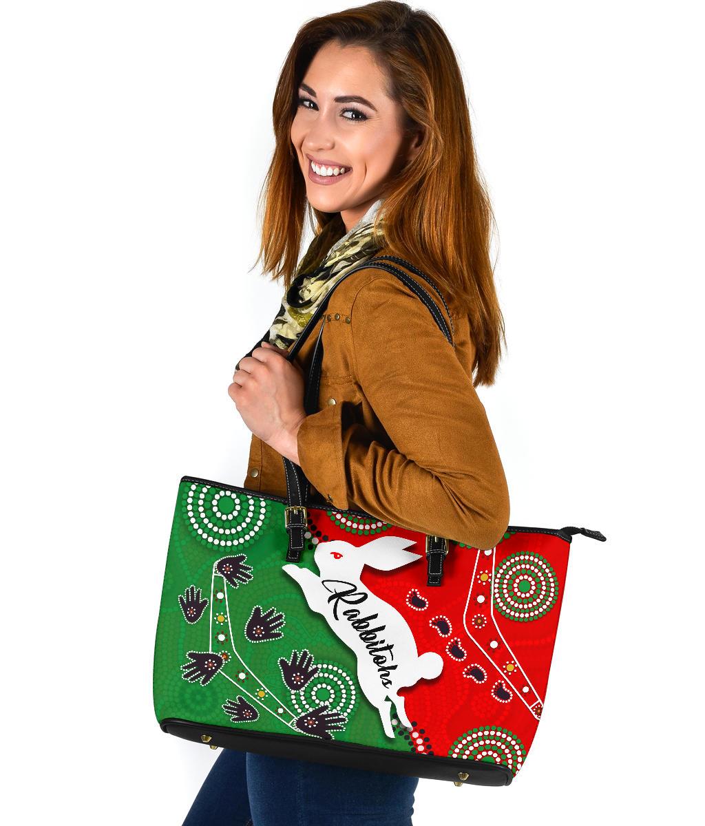 rabbitohs-forever-large-leather-tote-bag-indigenous