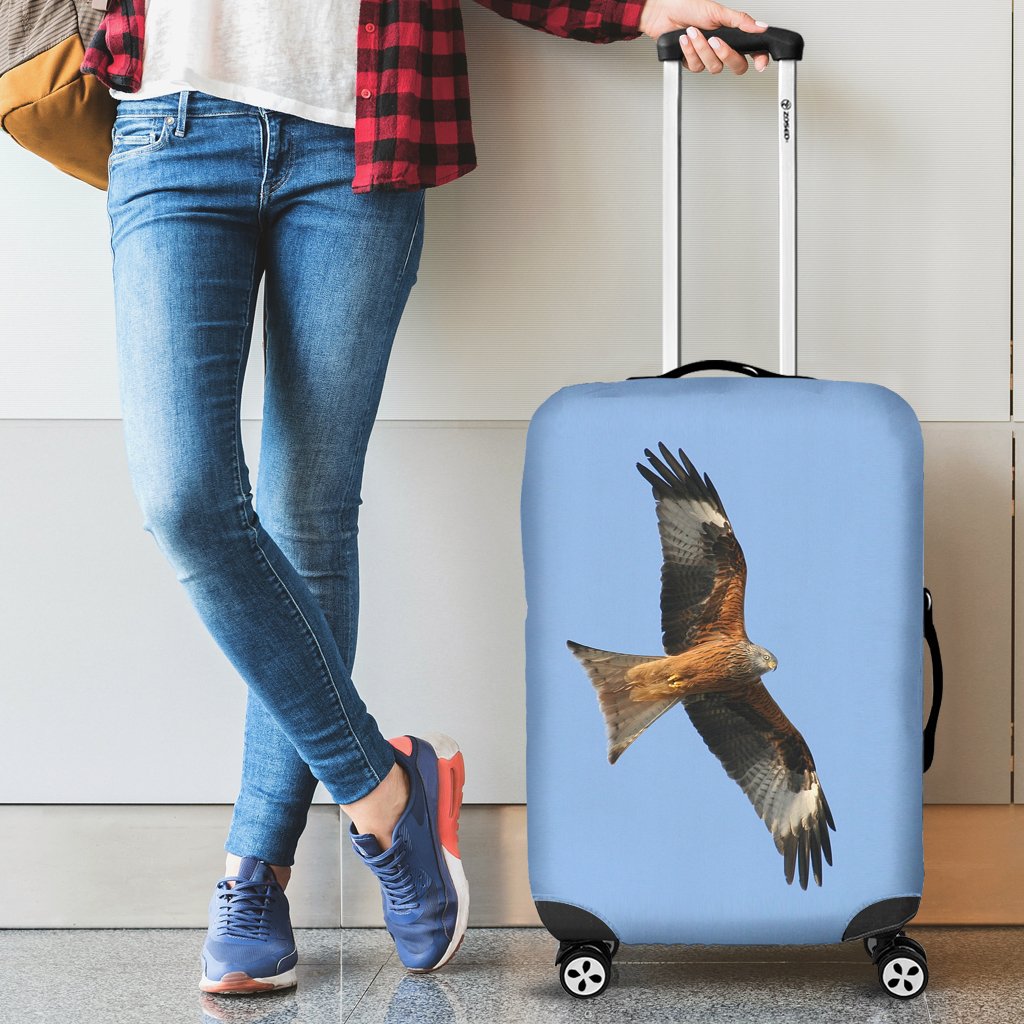 wales-red-kite-bird-luggage-cover