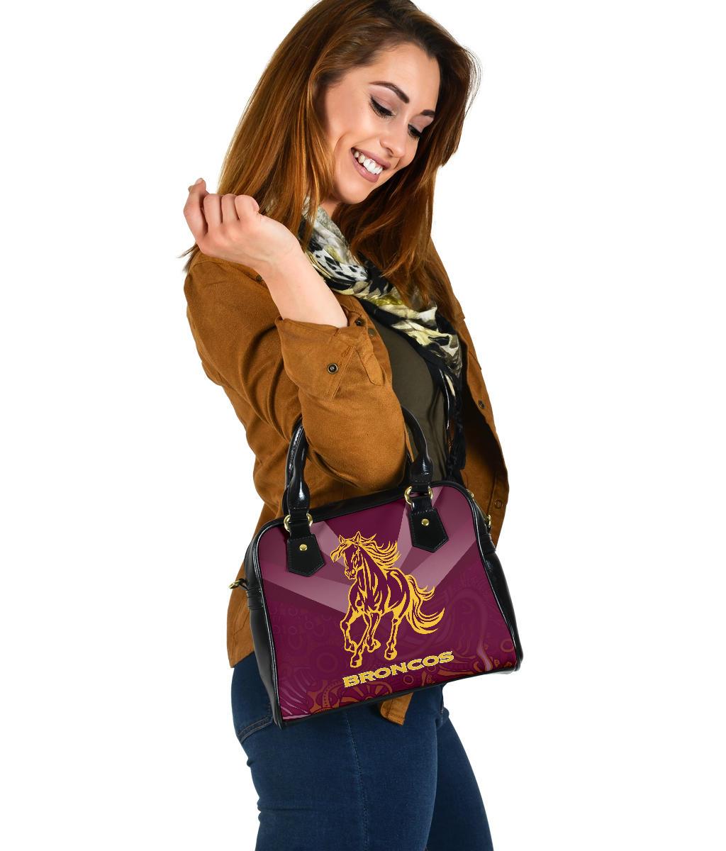 Brisbane Broncos Indigenous Shoulder Handbag - Vibe Hoodie