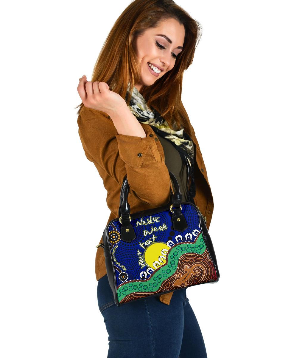 (Custom) Shoulder Handbags - Aboriginal Naidoc Week Style - Vibe Hoodie